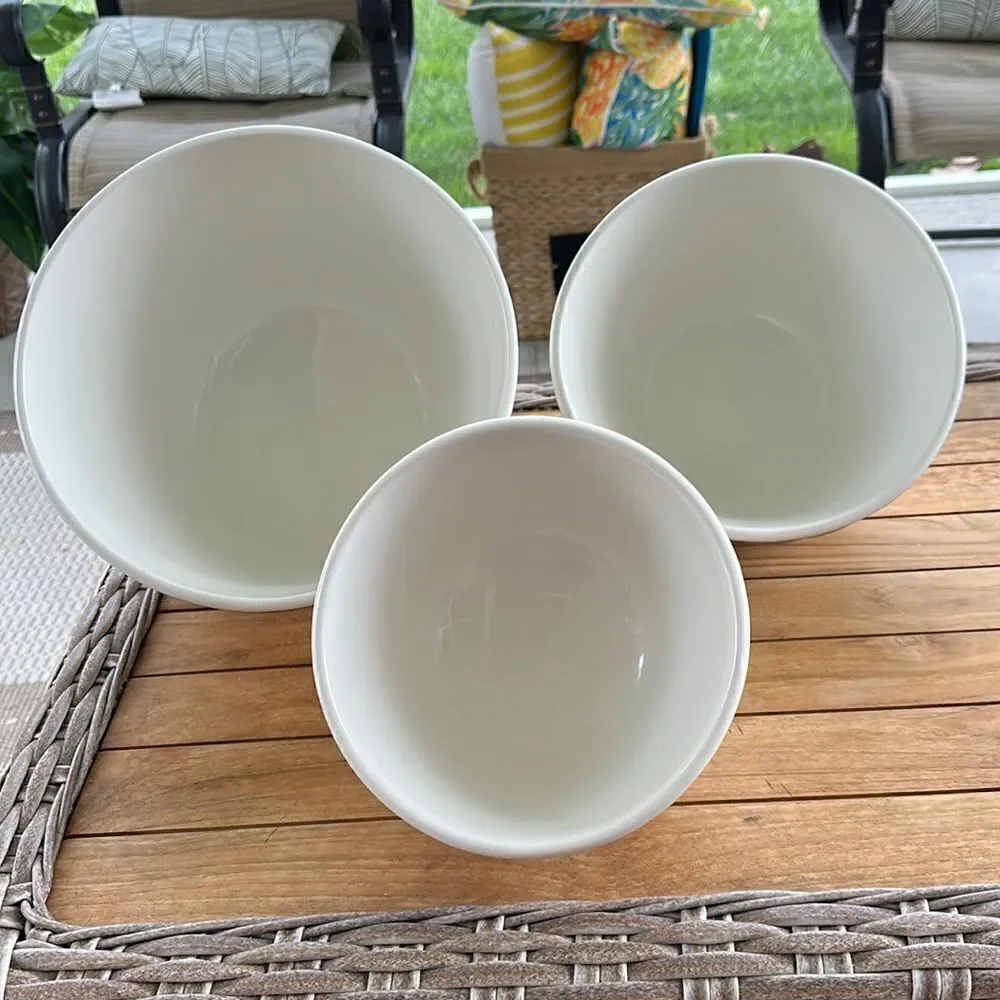 Certified Int. Corporation Italian Stoneware Bowl Set (3)